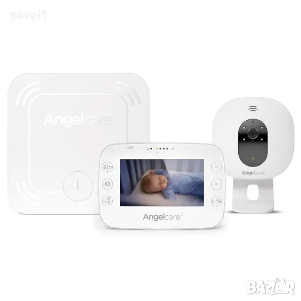 Angelcare AC327-3 in 1 Видео бебефон със сензор за движение от най-висок клас, снимка 1