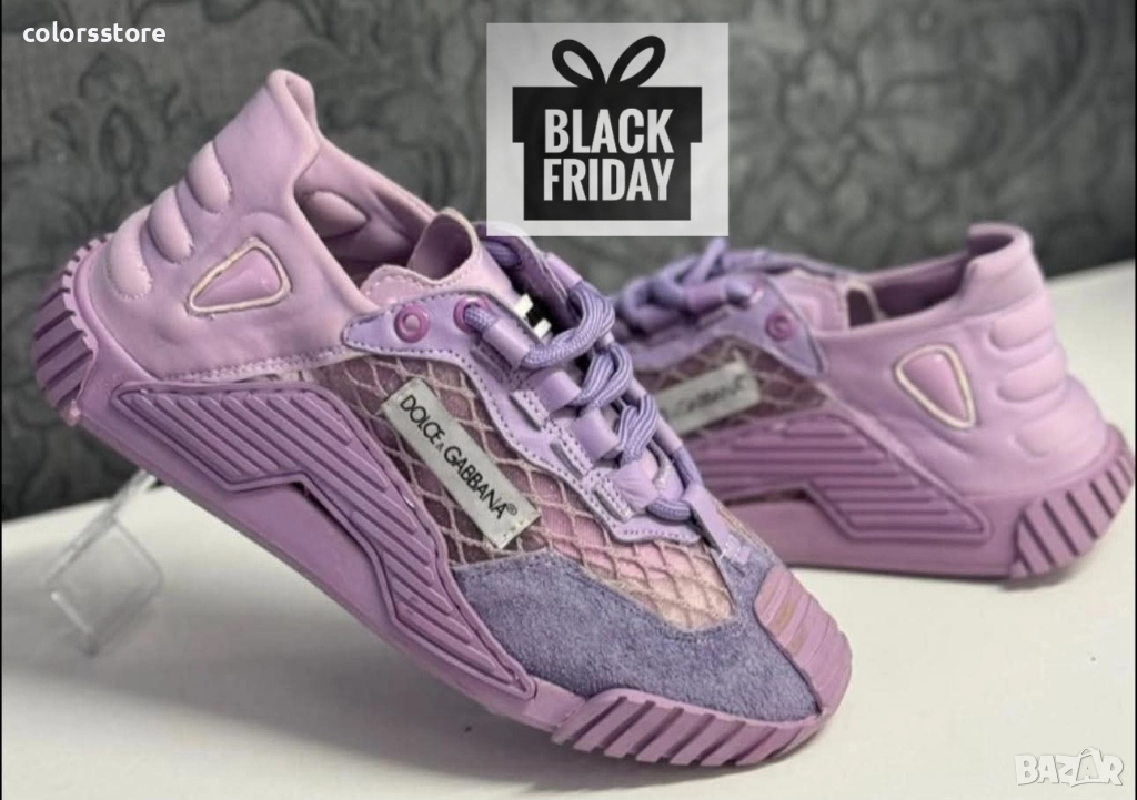 Лилави маратонки D&G/BR54t, снимка 1