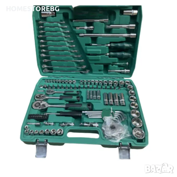 Комплект инструменти за ремонт на автомобил, 121 части, снимка 1
