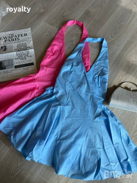 Стилна дамска рокля Различни цветове , снимка 1