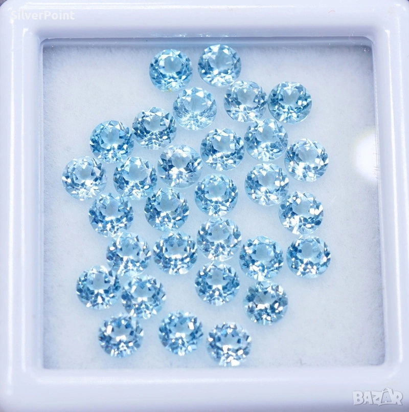 Топази VVS с много силен отблясък , снимка 1