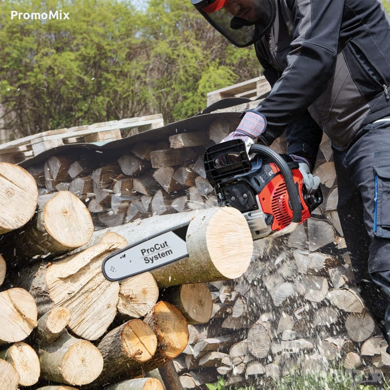 Бензинов трион Sceppach CSH56 2.3kW 56см³ 51см Бензинова резачка Верижен трион Моторна резачка, снимка 1