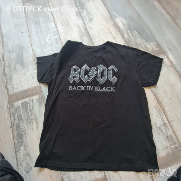 AC DC Back to Black нова оригинална тениска, снимка 1