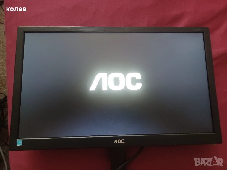 монитор AOC E2070SW, снимка 1