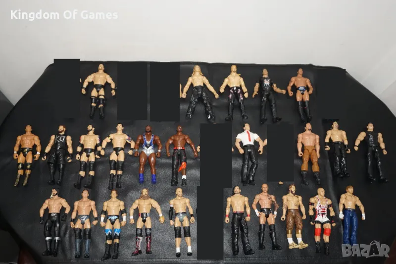 25 Кеч Фигури на Mattel и Jakks Pacific Stone Cold/The Rock/Big Show/Chris Jericho/Cryme Tyme, снимка 1