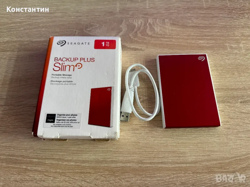 твърд диск Seagate 1TB, снимка 1