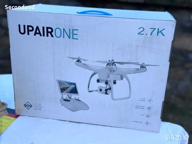 UPair One 2.7K Drone – GPS, FPV, пълен комплект (без батерия), снимка 1