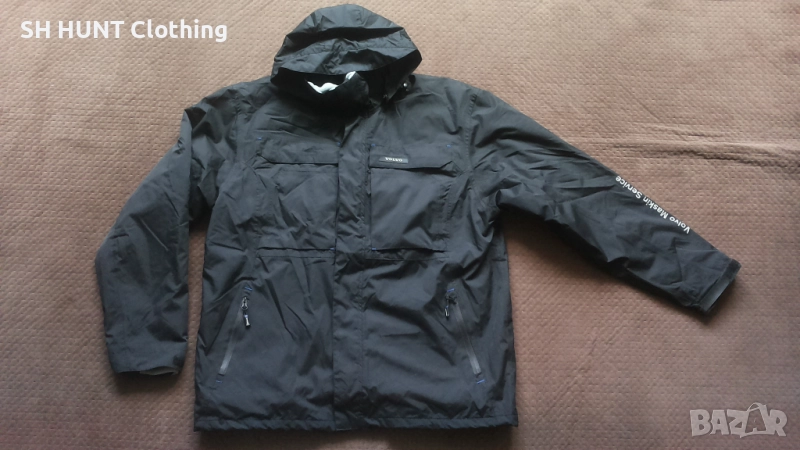 VOLVO 3 in 1 WATERPROOF Jacket + POLAR Fleece Jacket размер XXL яке водонепромокаемо W4-587, снимка 1