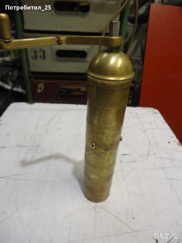  Ретро мелница за кафе, снимка 1