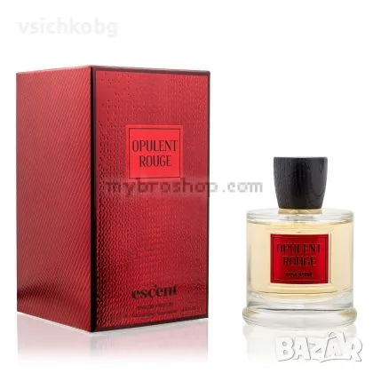 Луксозен арабски парфюм ESCENT OPULENT ROUGE 100ml Кардамон, кориандър, здравец,зелени круши, бергам, снимка 1