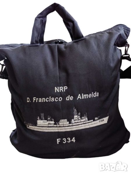 Туристическа чанта със щампа Mil-Tec, Унисекс, Черна, 47х45х14 см, снимка 1