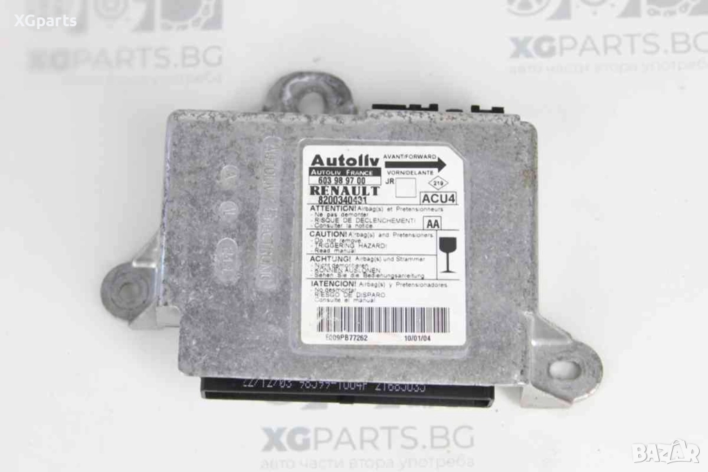 Модул AIRBAG за Renault Megane Scenic II (2003-2009) 8200340431, снимка 1