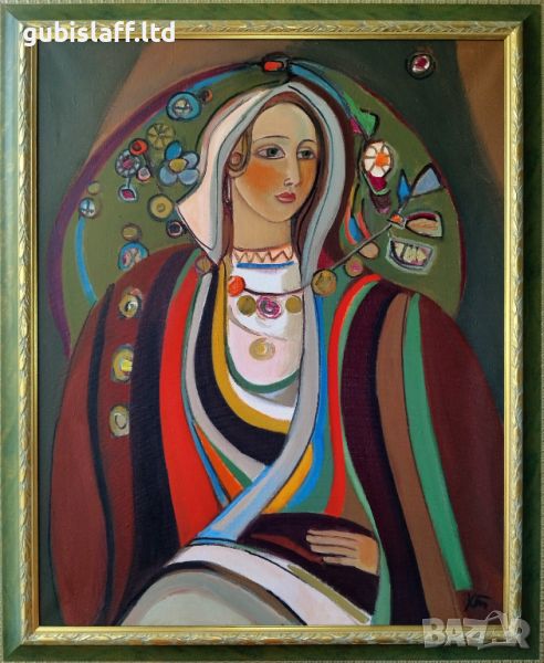 Картина "Биляна", худ. Христо Тодоров (1935-2015), снимка 1