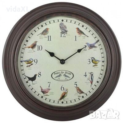 Esschert Design Часовник със звуци на птици(SKU:428846, снимка 1