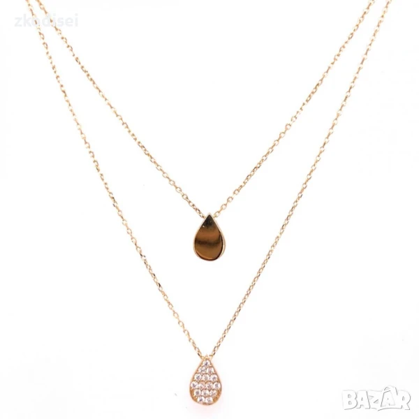 Златнo колие 2,09гр. 46,0см. 14кр. проба:585 модел:32206-2, снимка 1