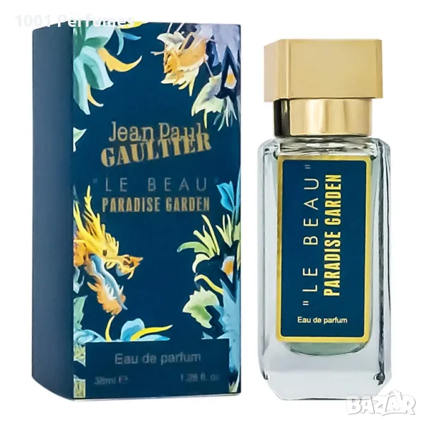 Мъжки мини парфюм Jean Paul Gaultier Le Beau Paradise Garden EDP 38ml, снимка 1