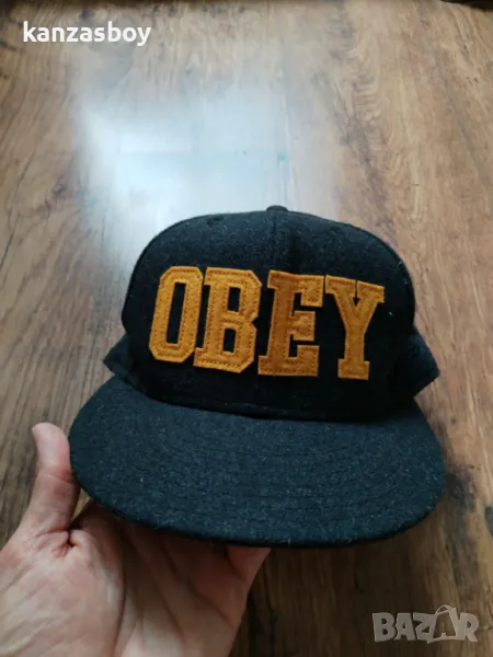 obey new era - страхотна шапка КАТО НОВА , снимка 1