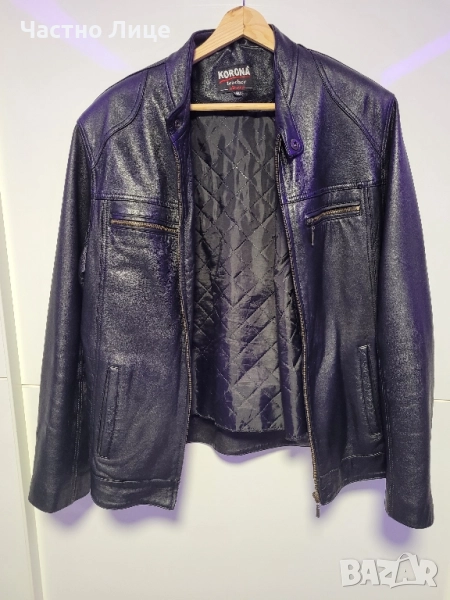 Мъжко кожено яке KORONA, снимка 1