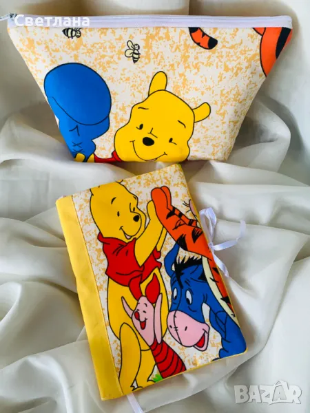 Комплект калъф за книга и несесер, снимка 1