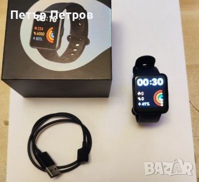 Смартчасовник Xiaomi Redmi Watch 2 Lite Black, снимка 1