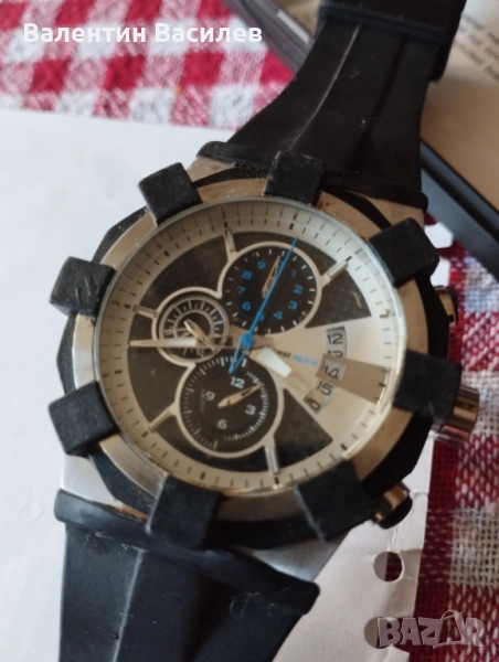 Мъжки часовник хронограф кварц , снимка 1