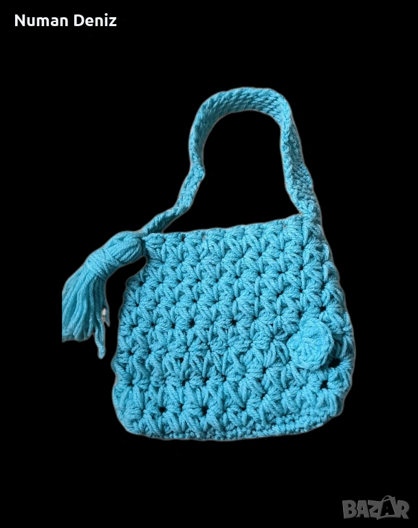 Детска чанта - ръчно плетена, снимка 1