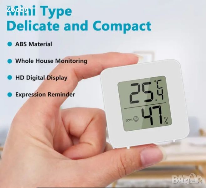 дигитален термометър/влагомер, снимка 1