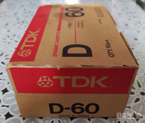 TDK D60 Made in Japan, снимка 3 - Аудио касети - 46287662
