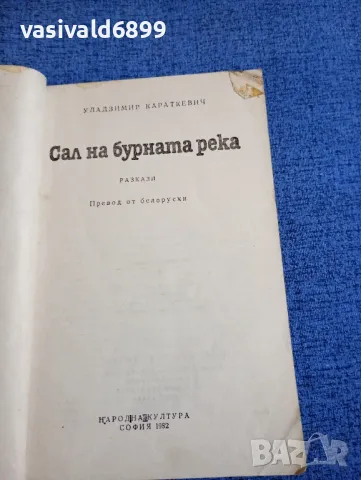 Уладзимир Караткевич - Сал на бурната река , снимка 4 - Художествена литература - 48735937