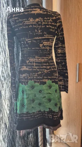 рокля desigual с дълъг ръкав размер L, снимка 8 - Рокли - 50206662