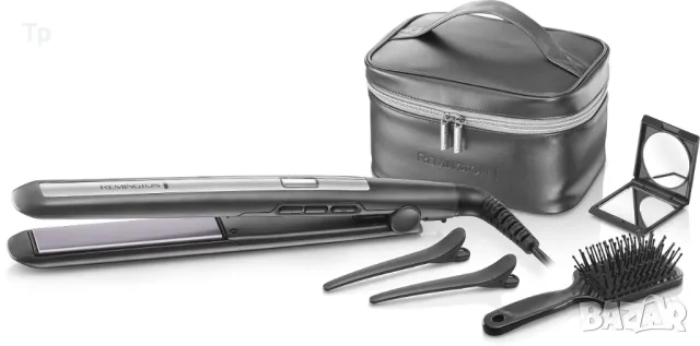 Керамична преса за коса Remington S5506GP Titanium Pro, снимка 1 - Преси за коса - 48952503