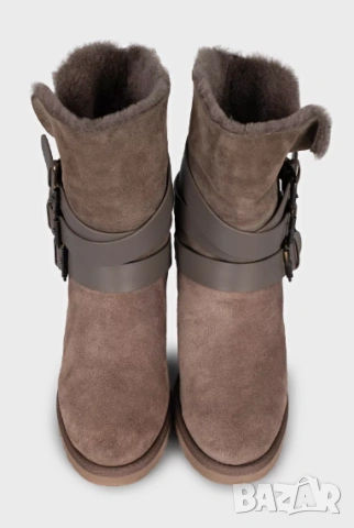 боти на скрита платформа от марката ASH, номер 40 , снимка 2 - Дамски боти - 53598253