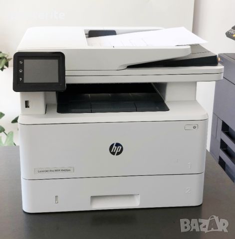 HP LaserJet Pro MFP M426fdn - Лазарен, черно-бял, 4 в 1, снимка 2 - Принтери, копири, скенери - 46670689