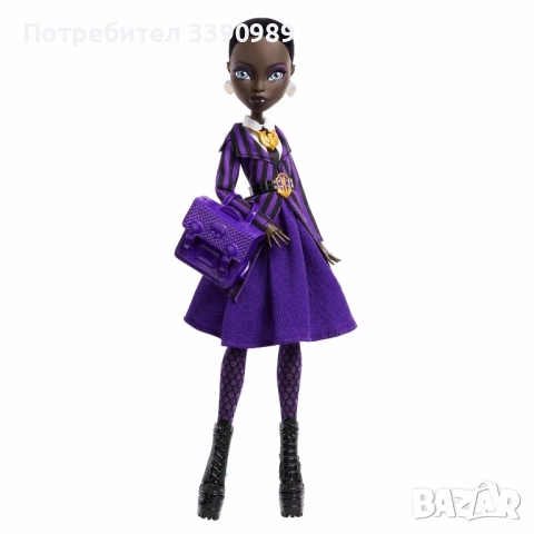 Колекционерска кукла Monster High x Wednesday Bianca Barclay, снимка 7 - Кукли - 53410310