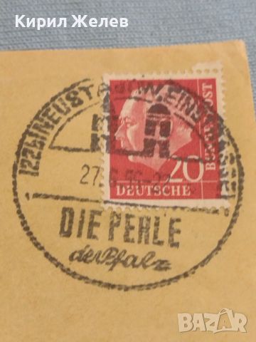 Стар пощенски плик с марки и печати Германия за КОЛЕКЦИЯ ДЕКОРАЦИЯ 26565, снимка 2 - Филателия - 46127771
