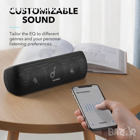 Bluetooth Speaker Anker Soundcore Motion +  30 W. Блутуут колонка Анкер Саундкор Моушън+ мощност 30 , снимка 10 - Тонколони - 53165378