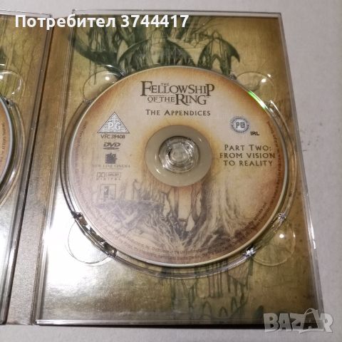 ЕДИН ФИЛМ THE LORD OF THE RINGS АНГЛИЙСКО ИЗДАНИЕ БЕЗ БГ СУБТИТРИ , снимка 12 - CD дискове - 45546343