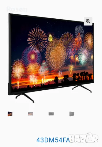 Продавам:ТV--Led-Lcd DAEWOO-43DM54FA/2Android tv Fhd, снимка 1 - Телевизори - 46884995