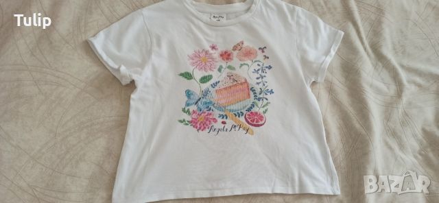 тениска H&M 8-10г , снимка 5 - Детски тениски и потници - 45540854