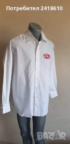 Diesel Cotton Mens Size 42 / L НОВО ! ОРИГИНАЛ! Мъжка Риза!, снимка 6 - Ризи - 51801040