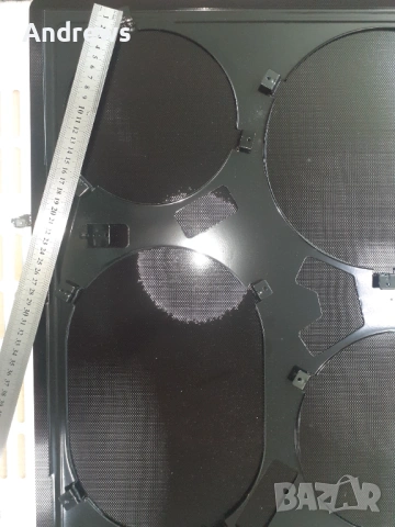 Стъклокерамичен плот за печка 50см / 593мм х 595мм с котлони елипса, снимка 14 - Печки, фурни - 54093059