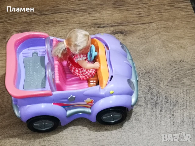 Кола със звуци на Zapf Creation и куклички Simba, снимка 4 - Кукли - 50920453