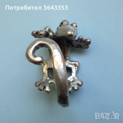 Пръстен-гекон, снимка 3 - Пръстени - 50900201