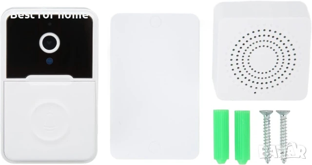 Tangxi Интелигентен  Bluetooth  видео звънец, 60° изглед, снимка 7 - Други - 50684057