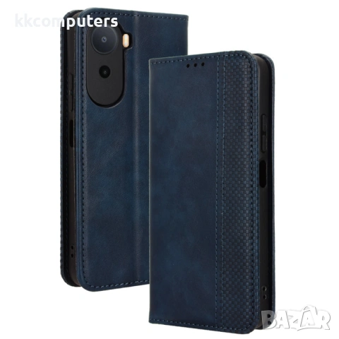 Ретро Кожен Калъф Портфейл за Xiaomi Redmi A7 Pro 4G - Магнитен, Стойка, Слотове, 4 цвята, снимка 3 - Калъфи, кейсове - 54293523