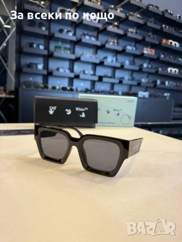 Off White Слънчеви Очила С UV400 Защита - Налични Различни Цветове И Модели Код SK465, снимка 4 - Слънчеви и диоптрични очила - 53028055