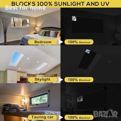 Преносими затъмняващи щори- 145Д x 400Ш сантиметра, снимка 2 - Щори - 50962885