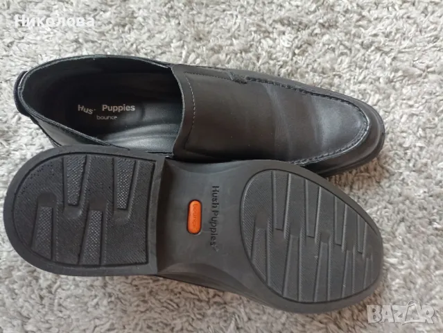 Мъжки обувки от естествена кожа Hush Puppies , снимка 6 - Ежедневни обувки - 50058186