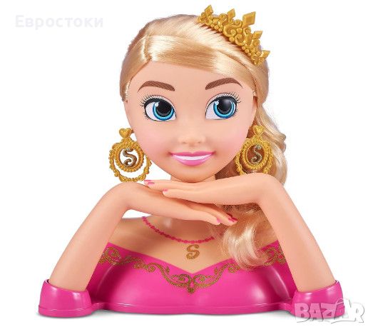 Кукла Sparkle Girlz ZURU Принцеса, кукла модел за прически и маникюр, с комплект аксесоари, снимка 4 - Кукли - 45649871