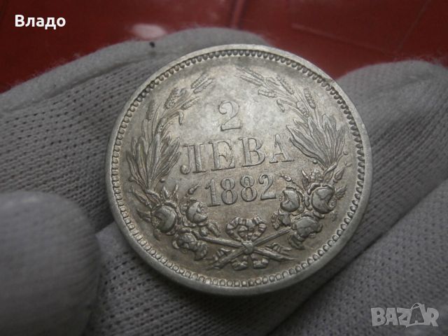2 лева 1882 